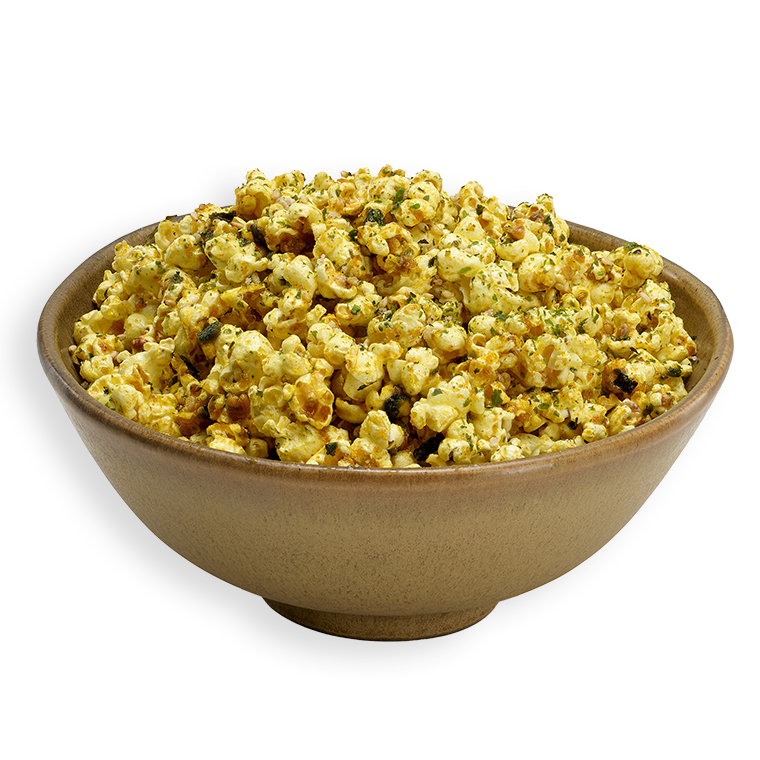 Sweet and Spicy Uni Butter Popcorn